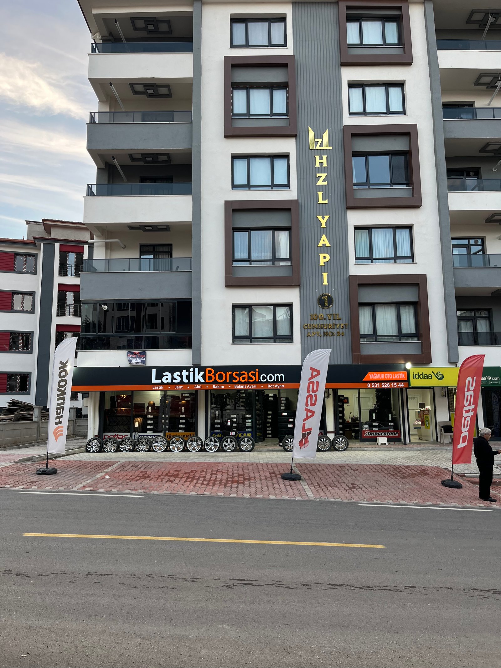 PAŞAKÖŞKÜ - Lastik Borsası - Yağmur Oto Lastik