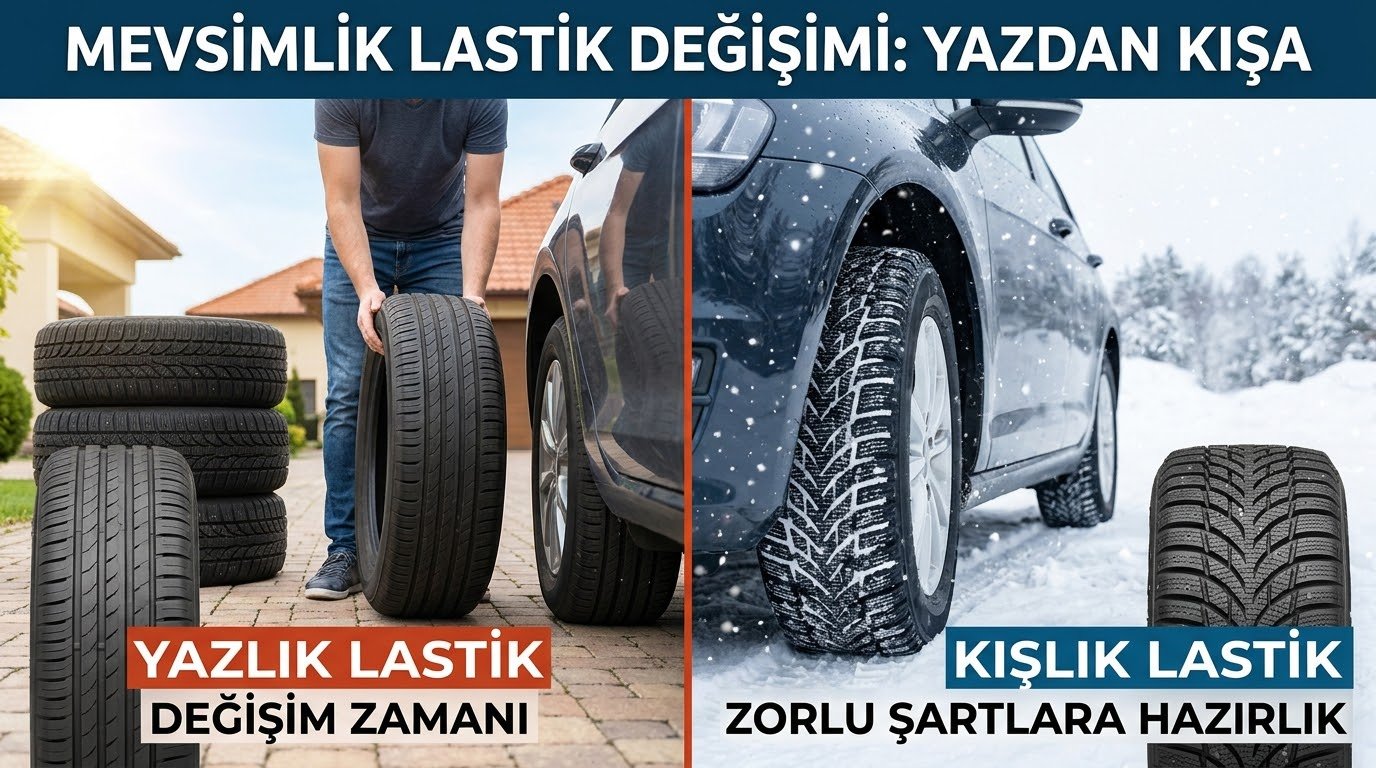 Yazlık - Kışlık Lastik Değişimi